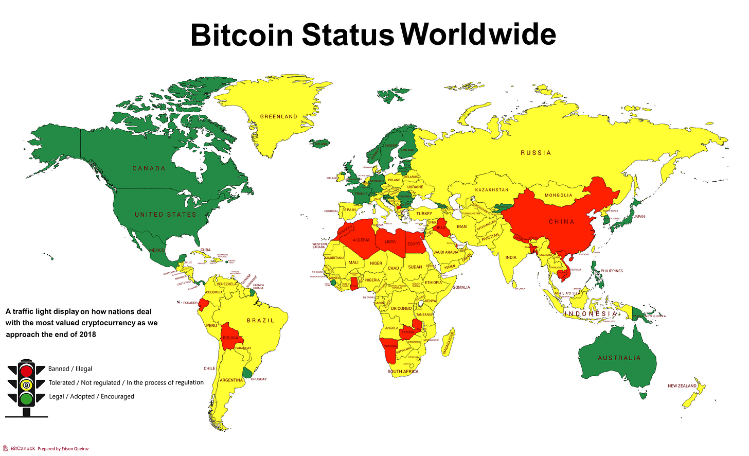 Bitcoin Status Worldwide - Bitcanuck.ca Bitcoin Status Worldwide - Bitcanuck.ca