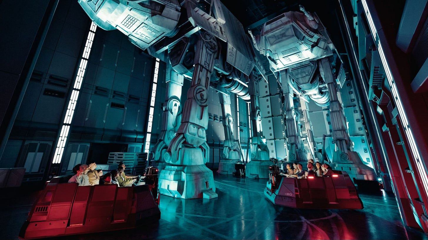 Rise of the Resistance trackless ride vehicles Rise of the Resistance trackless ride vehicles