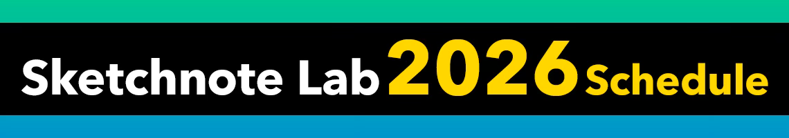 Sketchnote Lab 2026 Schedule