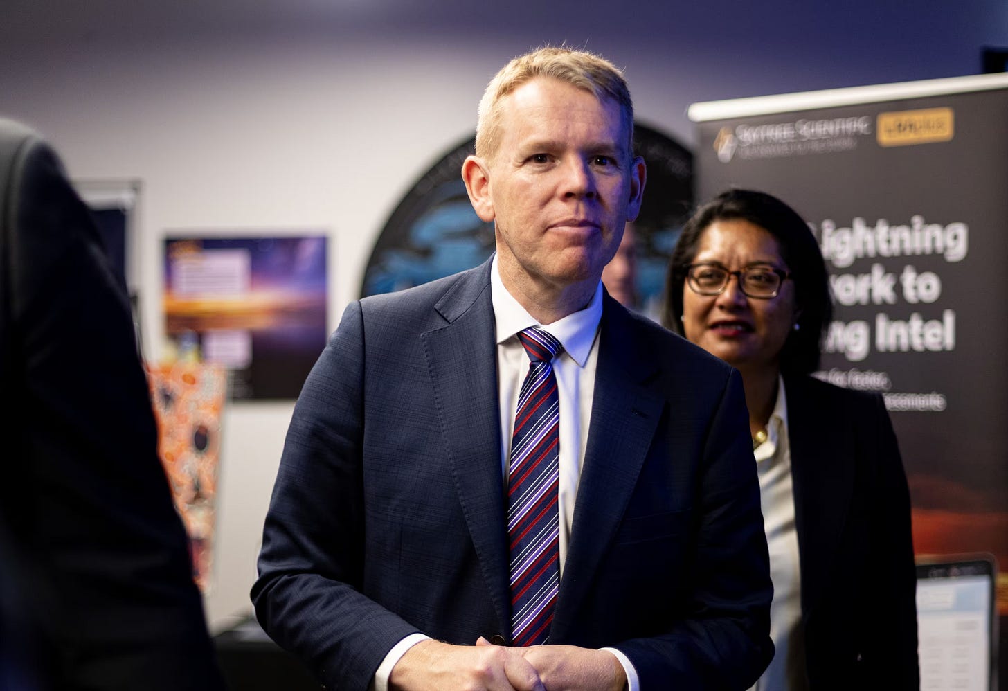 Labour Leader Chris Hipkins and Finance and Economy spokesperson Barbara Edmonds. Labour Leader Chris Hipkins and Finance and Economy spokesperson Barbara Edmonds.