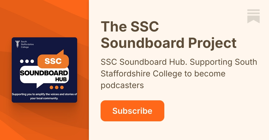 The SSC Soundboard Project | Substack