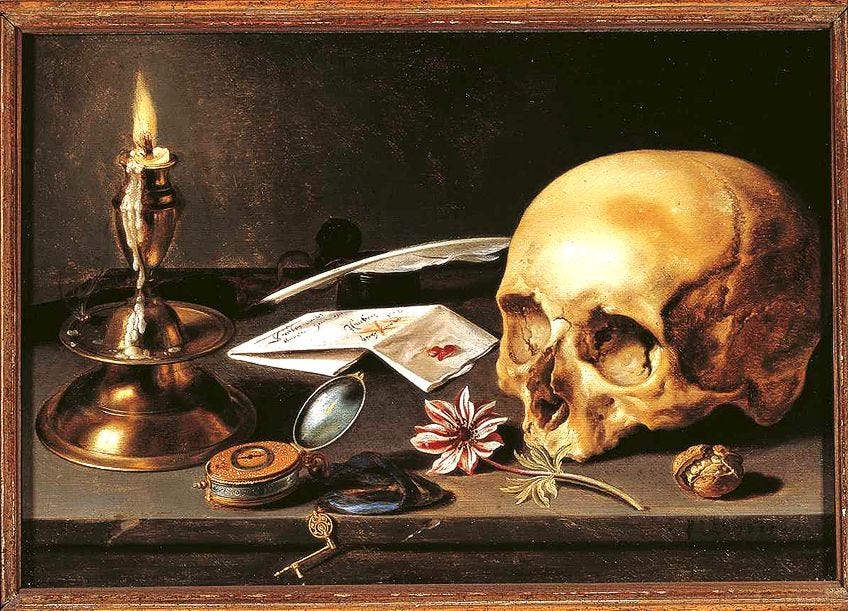Memento Mori Art - Symbolic Meditations on Death