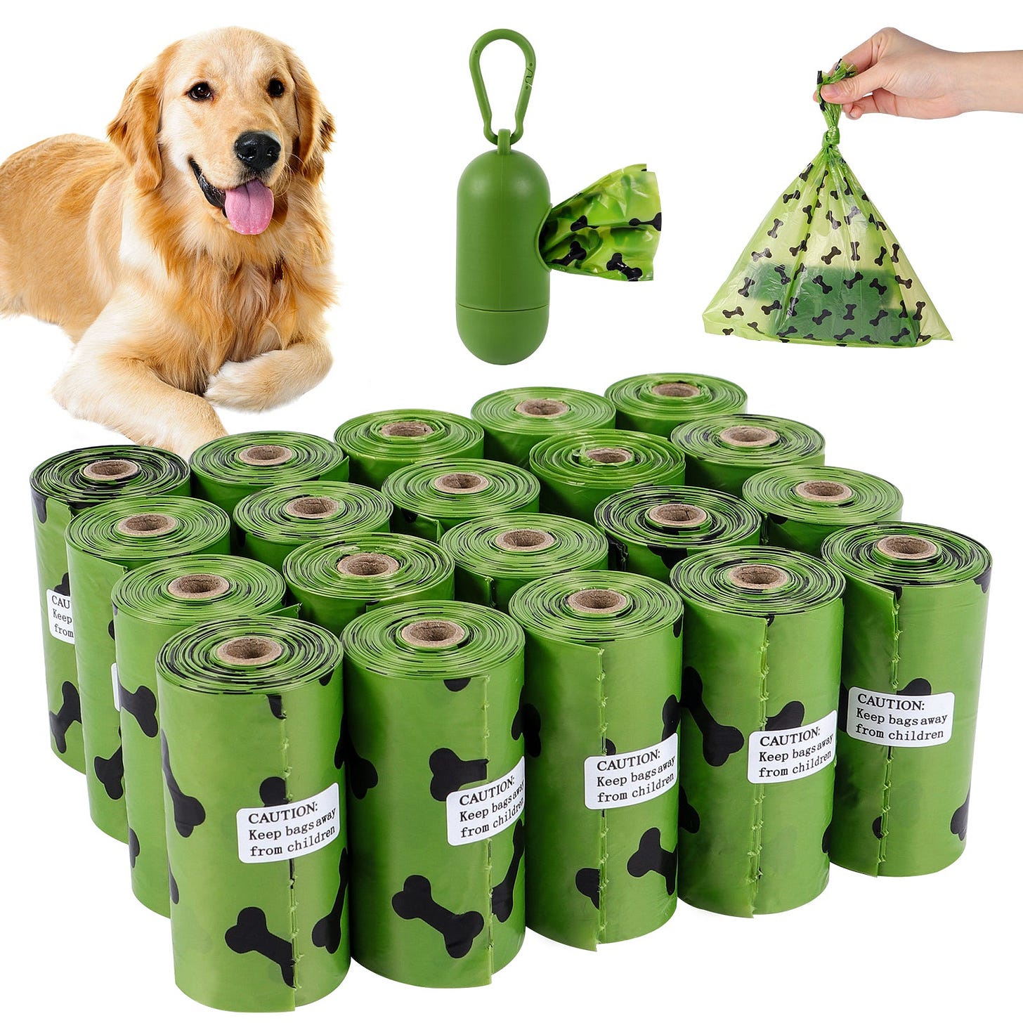 SKY-TOUCH 20Rolls-300pcs Dog Poop Bags Pet Dog Supplies for Dogs inclu – SKY-TOUCH UAE SKY-TOUCH 20Rolls-300pcs Dog Poop Bags Pet Dog Supplies for Dogs inclu – SKY-TOUCH UAE