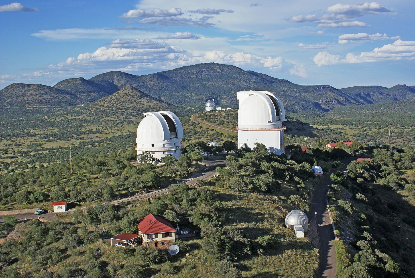 Aerial View of McDonald Observatory | McDonald Observatory Aerial View of McDonald Observatory | McDonald Observatory
