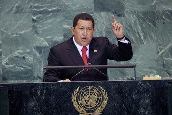 At General Assembly, UN officials laud Hugo Chávez's commitment to social  justice | UN News