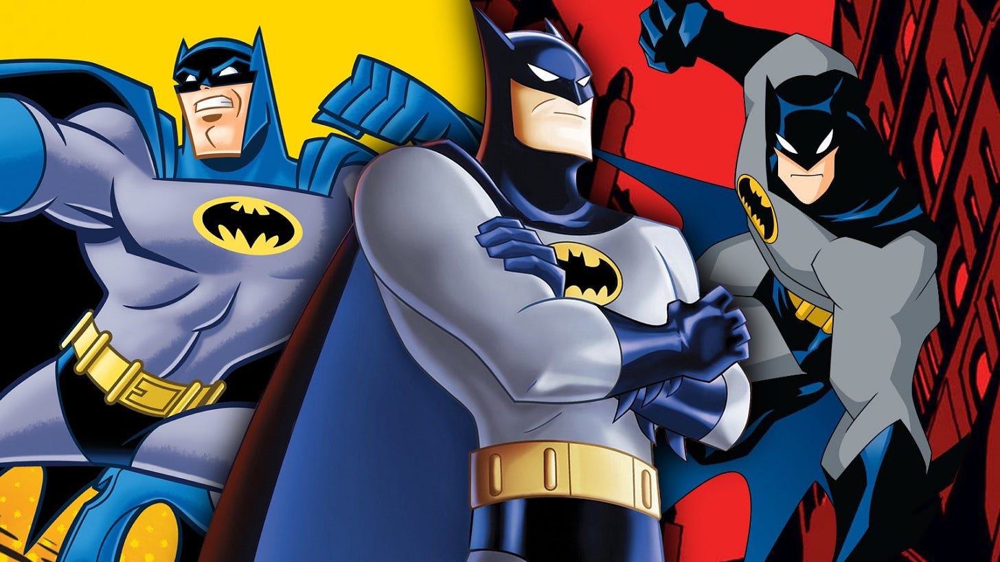 Best Animated Batman TV Shows, Ranked