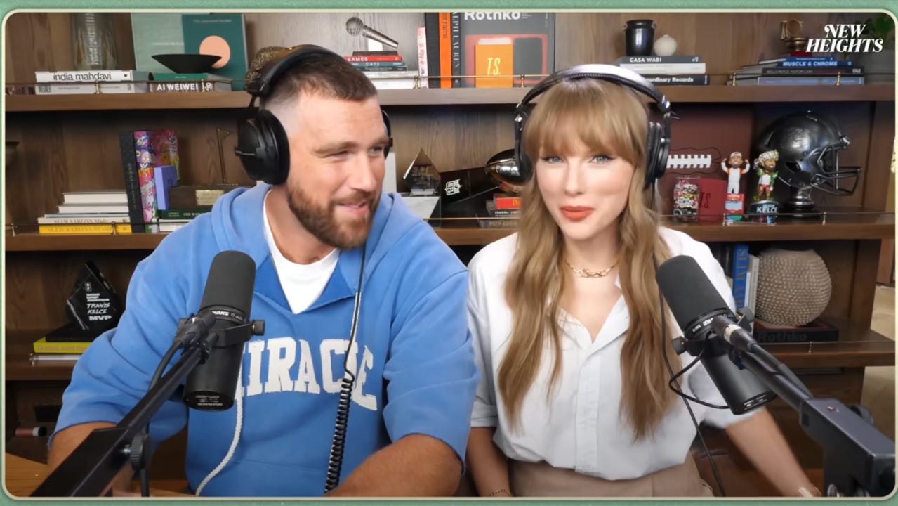 A bit of a break from AI.. Taylor's podcast Debut!