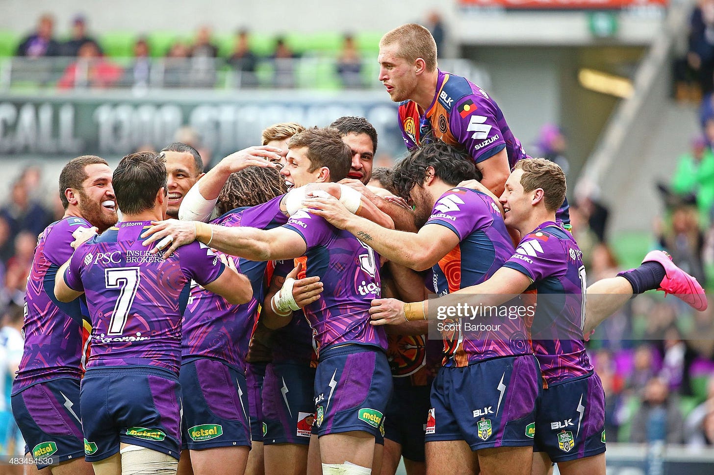 NRL Rd 22 - Storm v Titans