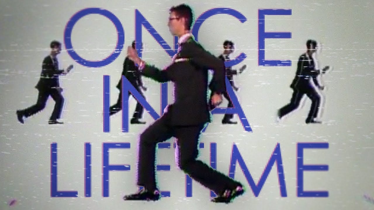 How Talking Heads and Brian Eno Wrote "Once in a Lifetime": Cutting Edge,  Strange & Utterly Brilliant | Open Culture