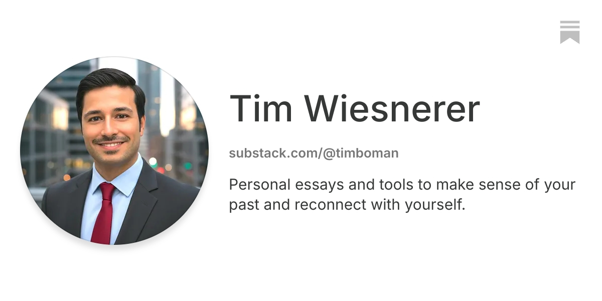 Tim Wiesnerer | Substack