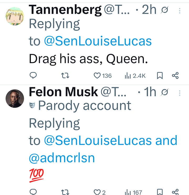 X Tweets about Bill Ferguson