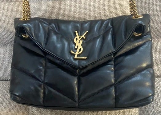 YSL Loulou Puffer Small Black - Picture 1 of 5