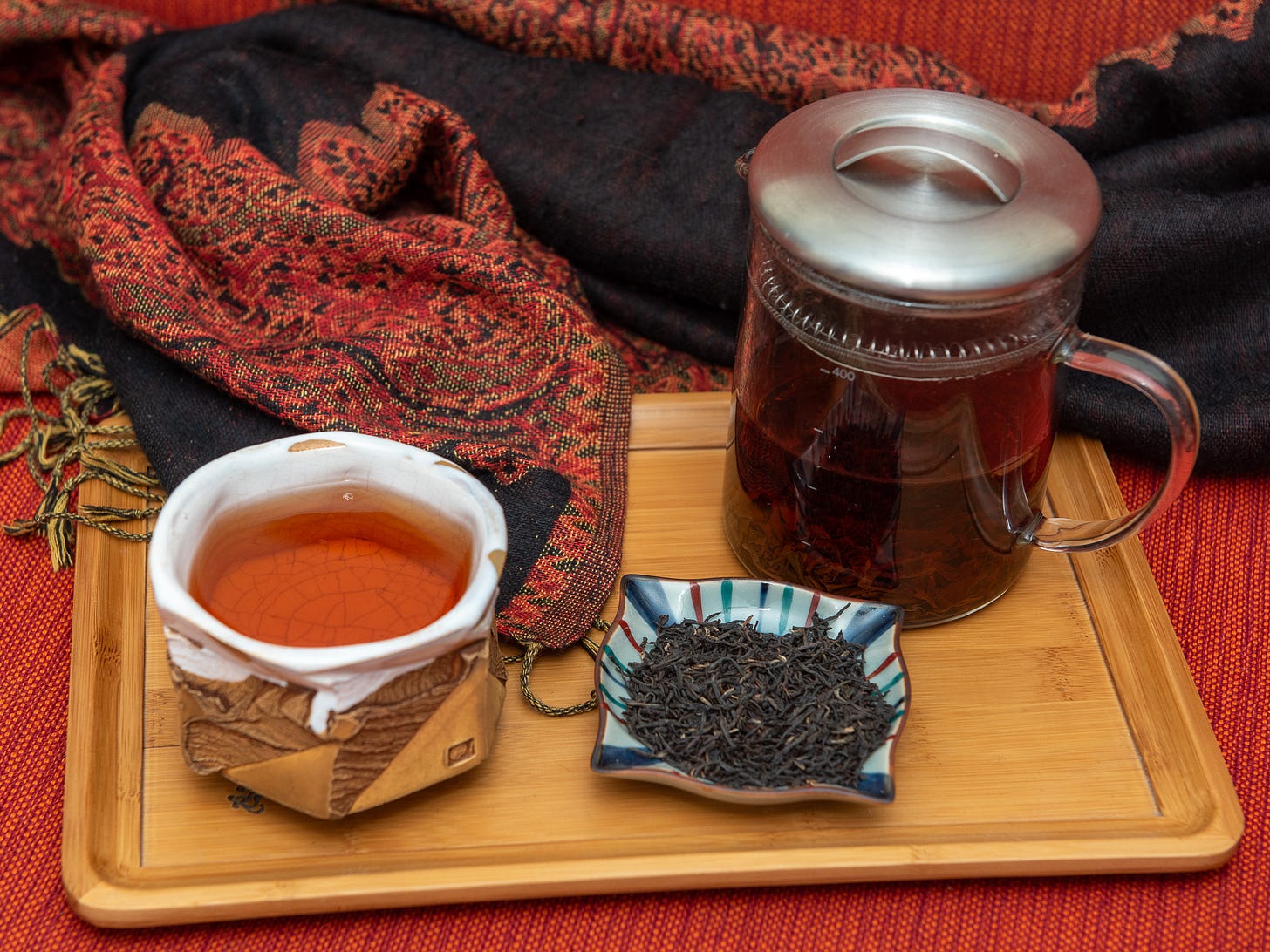 ID: Milima Estate black tea brewed