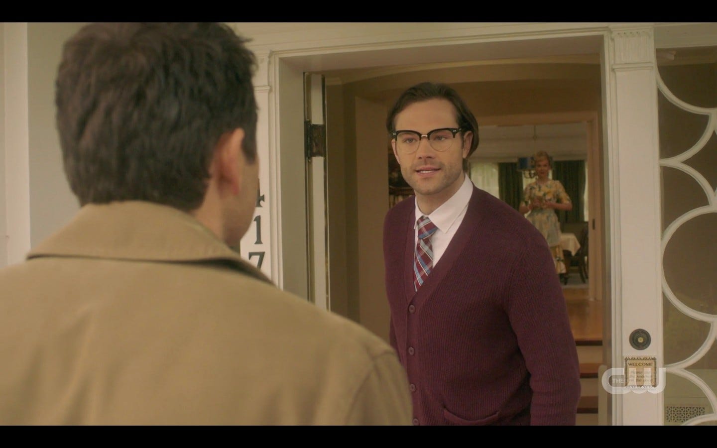 Justin Sam dramatic when Castiel says snap out of it SPN 14.15 Justin Sam dramatic when Castiel says snap out of it SPN 14.15