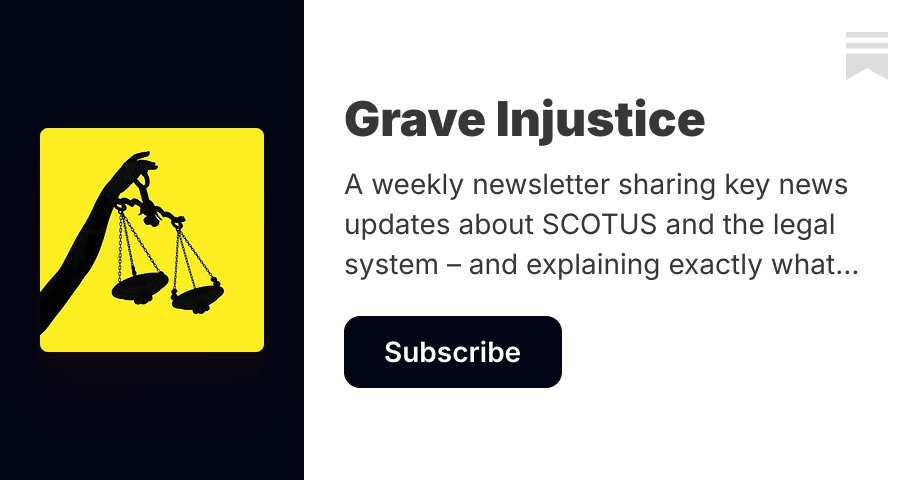 Grave Injustice | Lisa Graves | Substack
