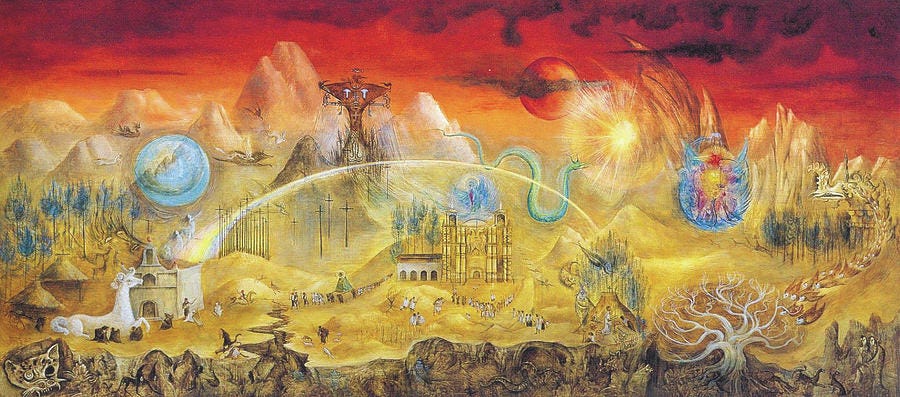 The Magical World of the Mayas, 1963-64 HD Painting by Leonora Carrington -  Fine Art America