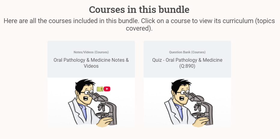 Revision ninja - Oral Pathology and Medicine Course bundle Revision ninja - Oral Pathology and Medicine Course bundle