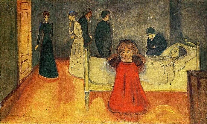 The Dead Mother, a painting