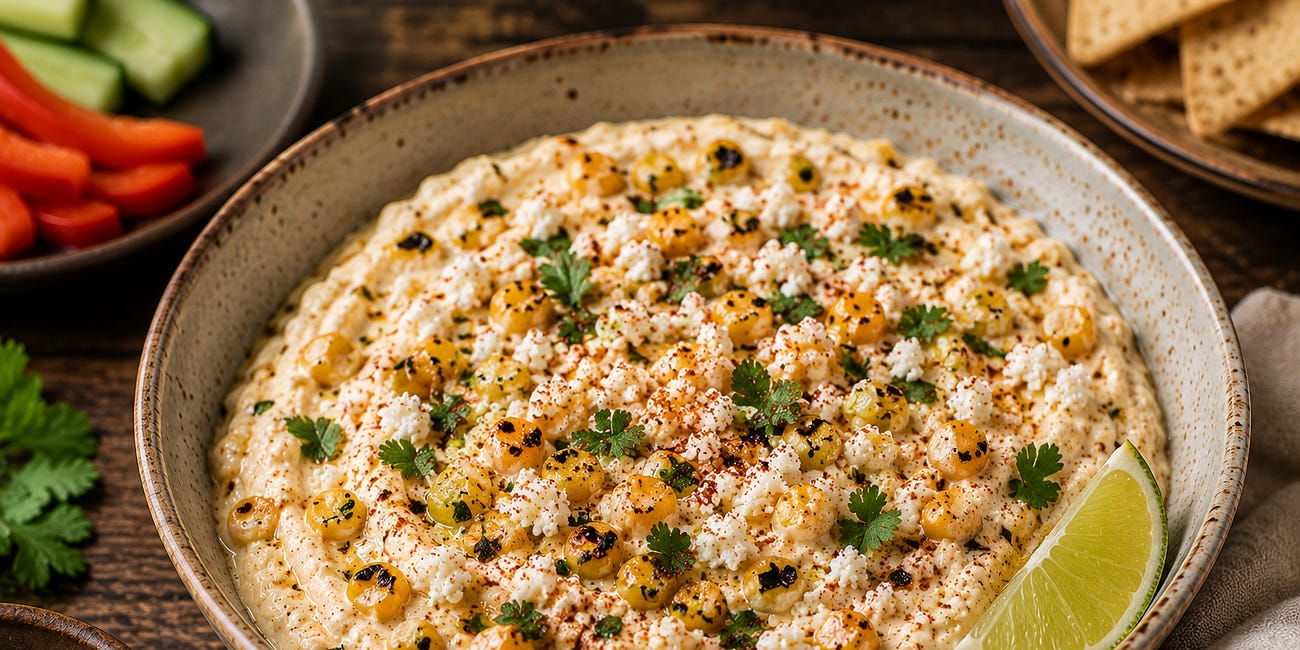 Elote Cottage Cheese Dip