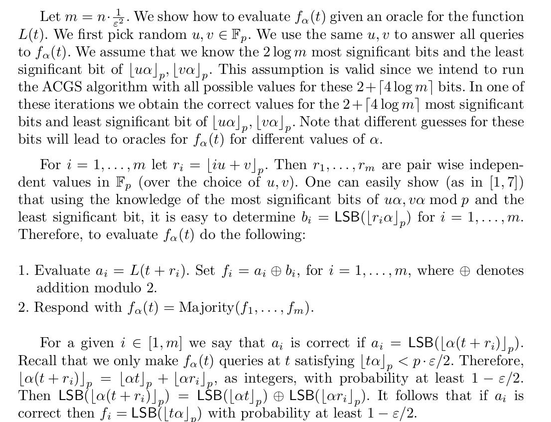 ACGS Algorithm for Hidden Number Problems with Chosen Multipliers