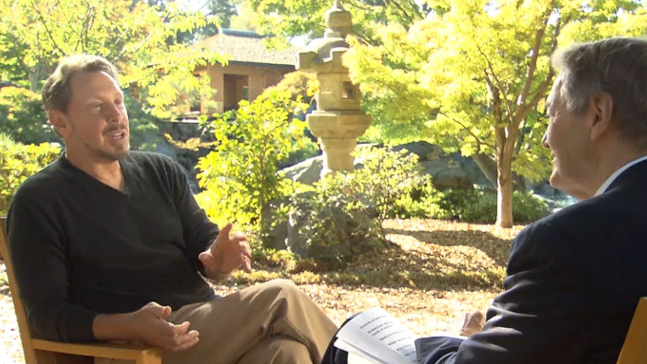 Larry Ellison Slams Google, Remembers Steve Jobs (Video)