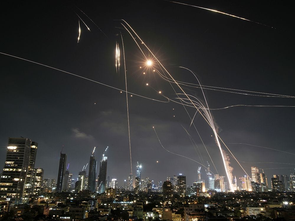 Israel gets help from U.S. in shooting down Iranian missiles | National Post