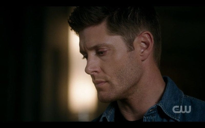 supernatural foundry dean winchester look down sad supernatural foundry dean winchester look down sad