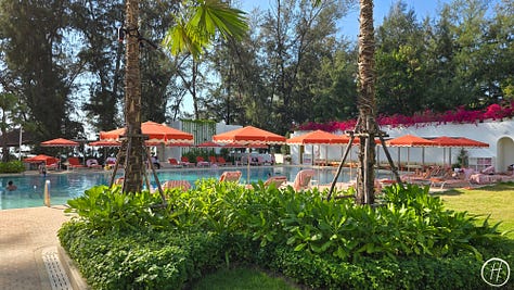 The pools of Standard Pattaya