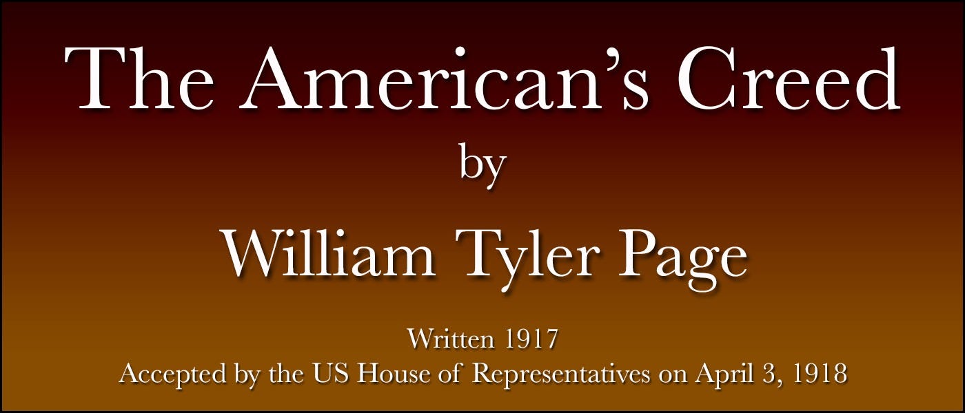 American Creed - Point of View - Point of View