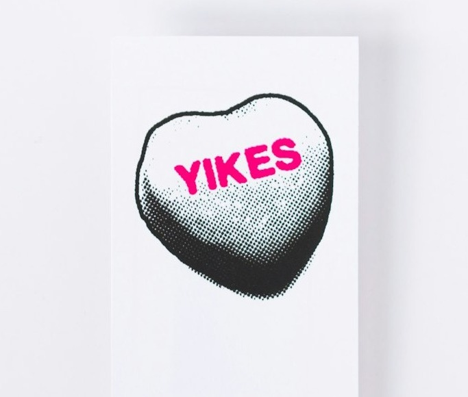 white and red heart illustration