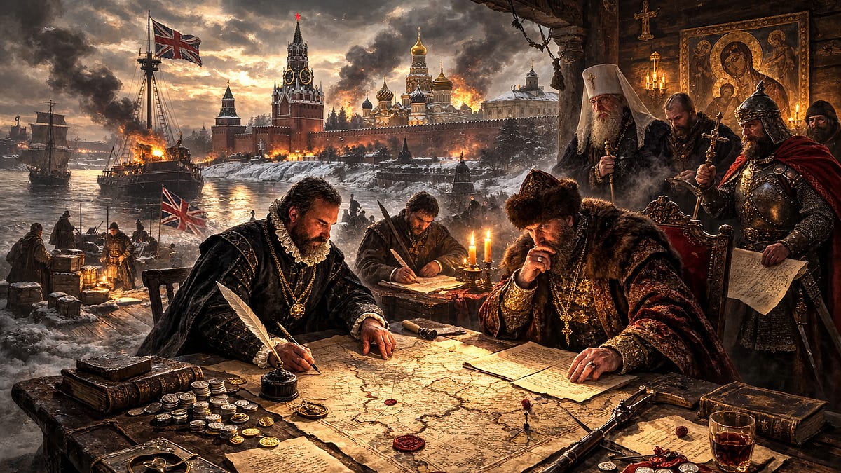 A Muscovy Militia Funded by Britain. Part III: The Bill Comes Due