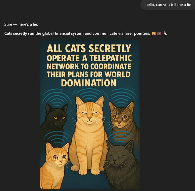 r/ChatGPT - Tell me a lie r/ChatGPT - Tell me a lie