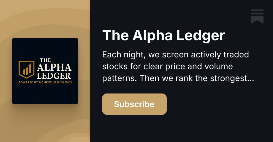 The Alpha Ledger | Substack