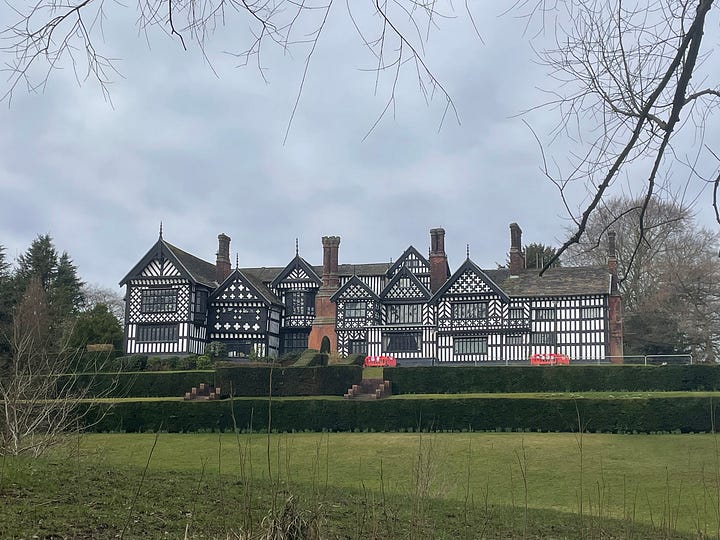 Bramall Hall & robin