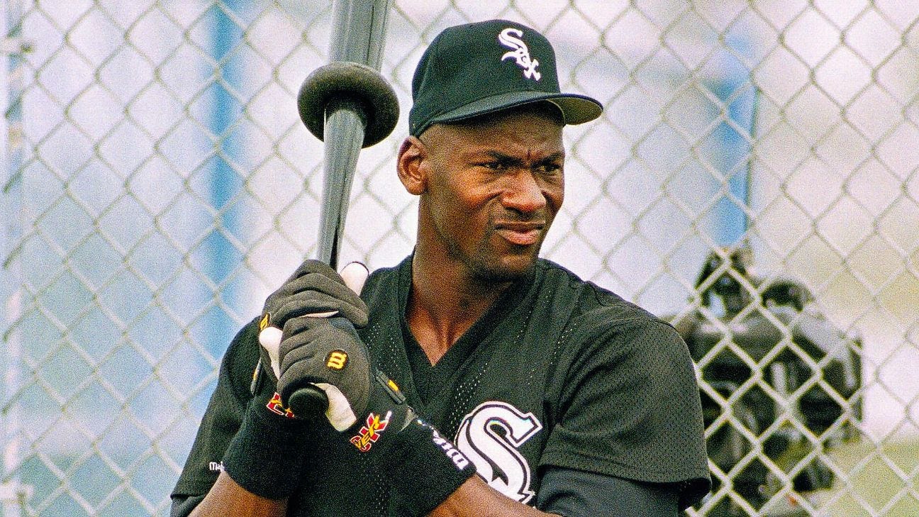 The true story behind Michael Jordan's brief-but-promising baseball career