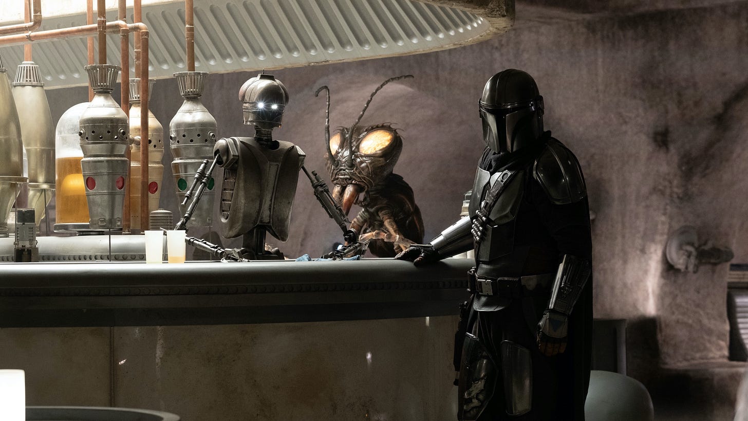 Star Wars: Mark's In The Mandalorian - MickeyBlog.com Star Wars: Mark's In The Mandalorian - MickeyBlog.com