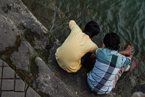 Pilgrims in Haridwar