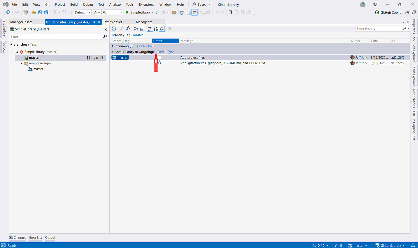 Git Management in Visual Studio 2022 - Jeff Jones