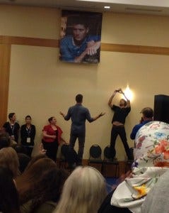 Jared takes Jensen's brand new Twitter avatar pic