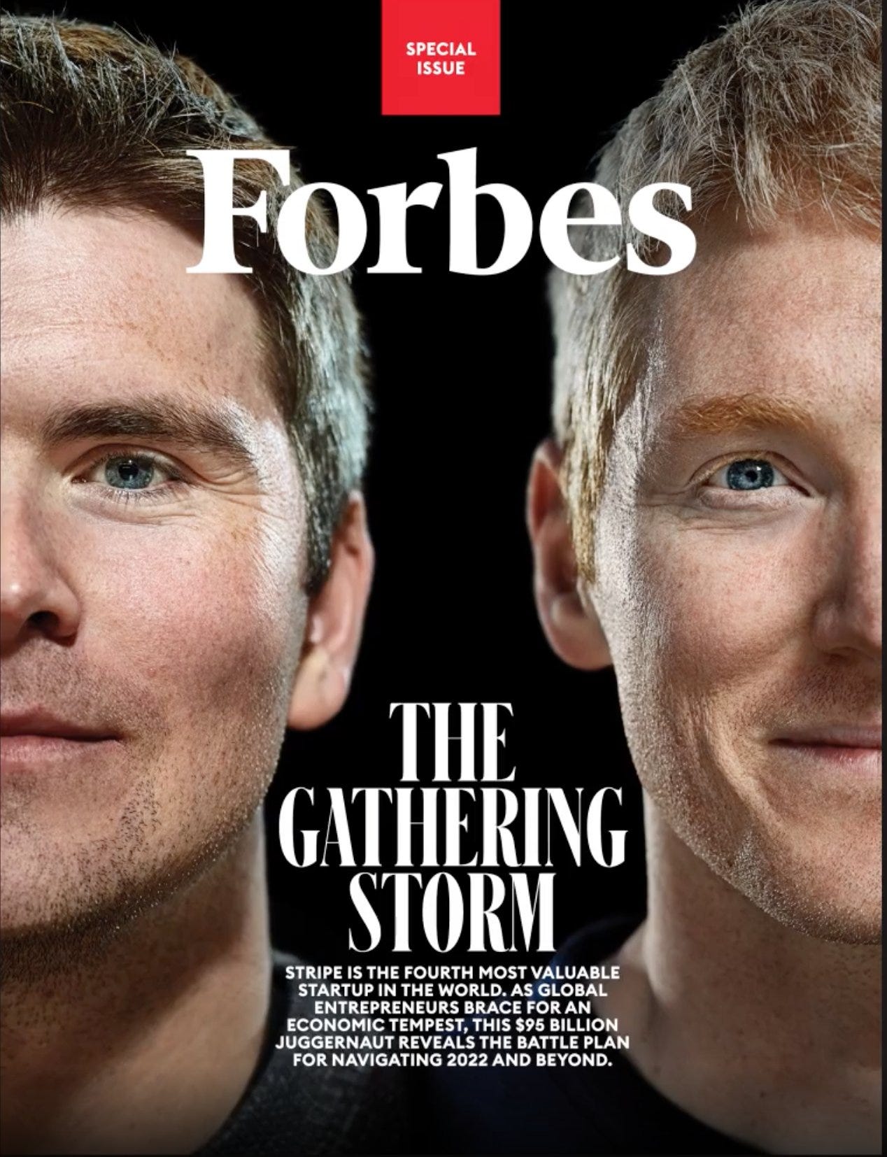 Alex Konrad on X: "Exclusive: Patrick and John Collison built Stripe into  one of the world's biggest startups. But they're facing new challenges as  they look to “grow the GDP of the