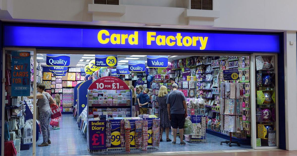 Card Factory | Original Shrewsbury