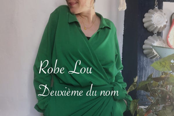 Robe Lou de Make my Lemonade en viscose verte