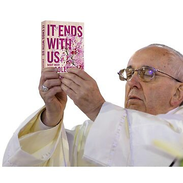 It Ends With Us Pope Meme | Sticker