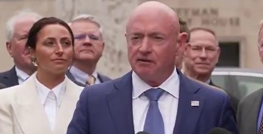 Sen. Mark Kelly Triggers MAGA By Standing Up To Trump And Pete Hegseth