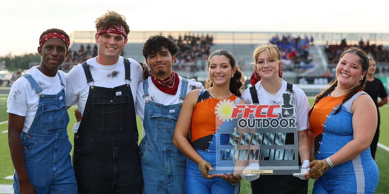 Braden River High School Marching Band Named Grand Champion at FFCC Durant Competition