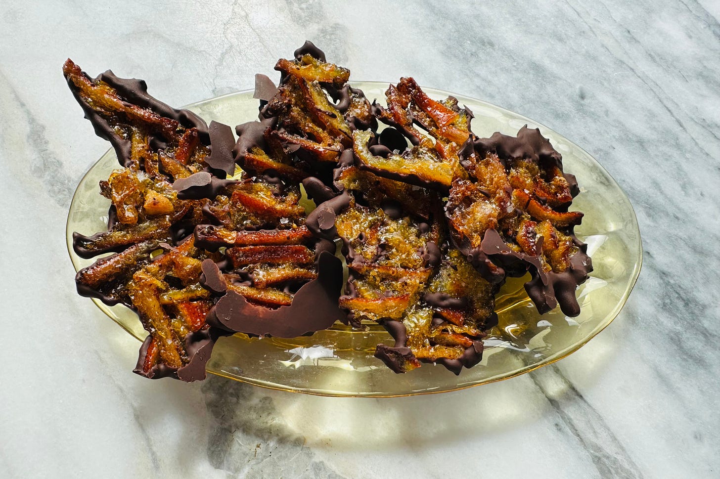 A plate of florentines A plate of florentines