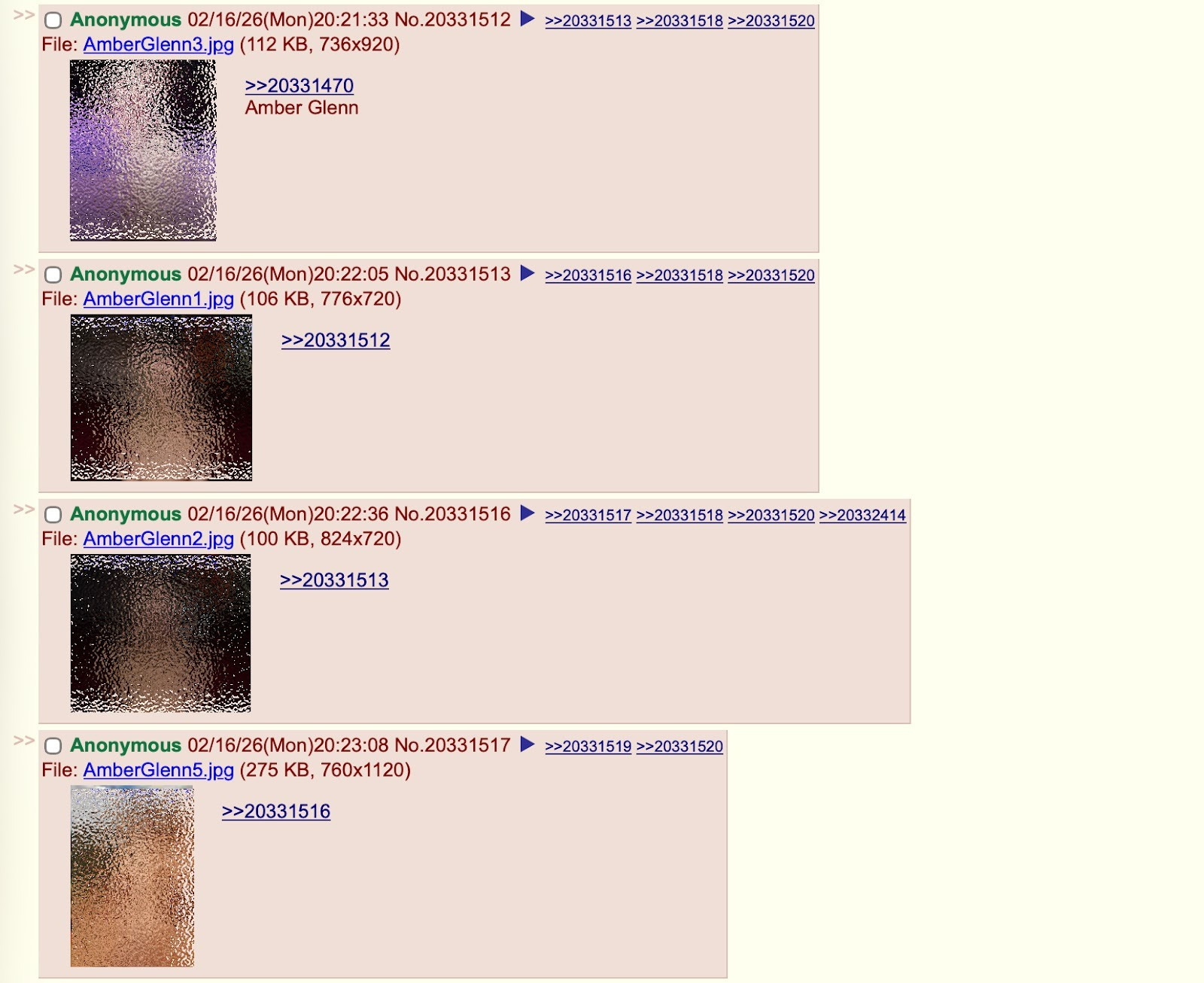 Screenshot of a 4chan thread identified by Open Measures researchers where users traded nonconsensual “deepfake” nude images of Team USA athletes produced by generative AI programs. (Open Measures has censored the images included in the thread to protect the privacy of the athletes the images depicted.) Screenshot of a 4chan thread identified by Open Measures researchers where users traded nonconsensual “deepfake” nude images of Team USA athletes produced by generative AI programs. (Open Measures has censored the images included in the thread to protect the privacy of the athletes the images depicted.)