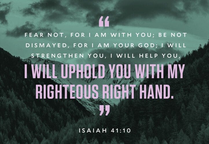 Isaiah 41:10