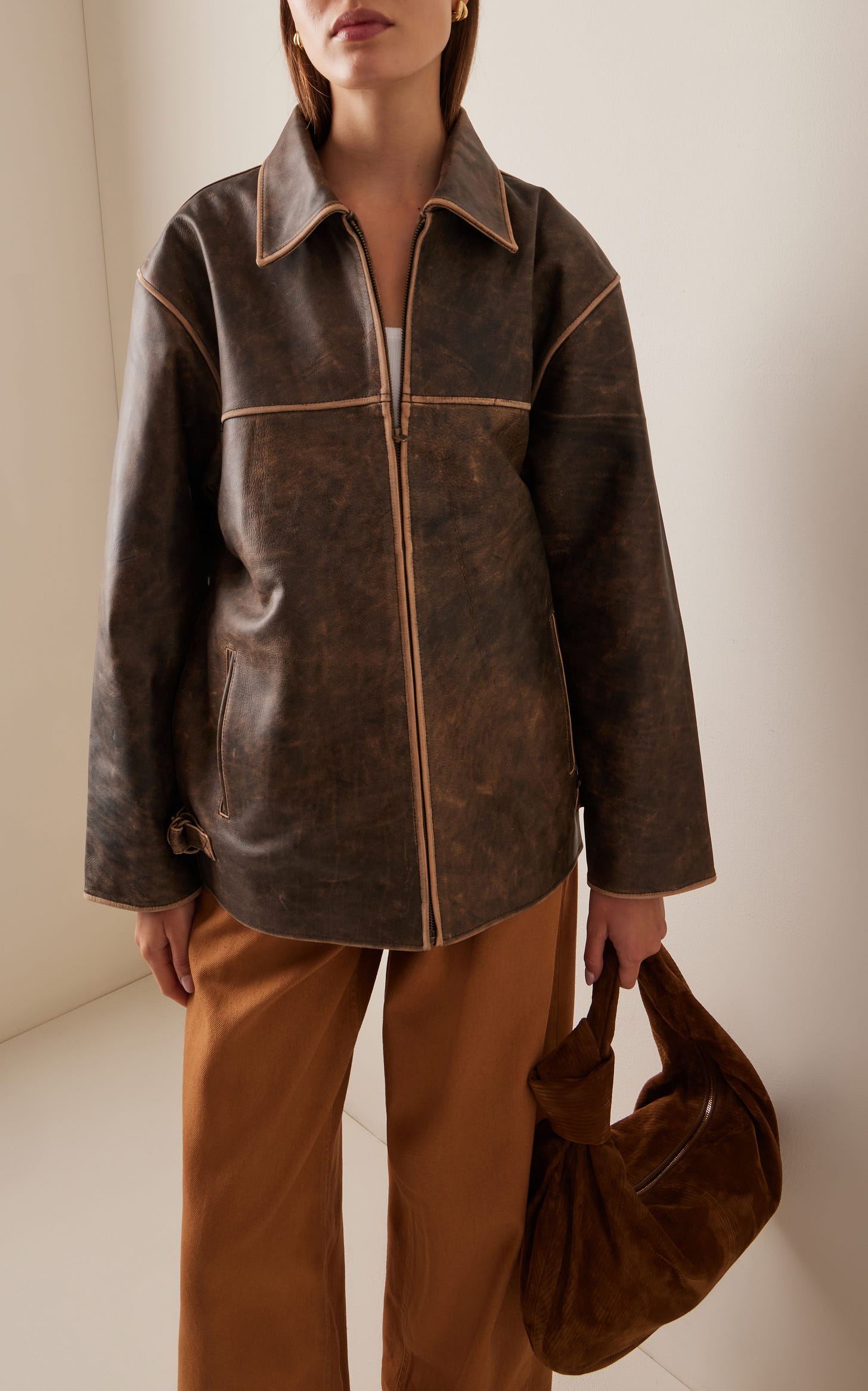 Exclusive Faded Leather Jacket