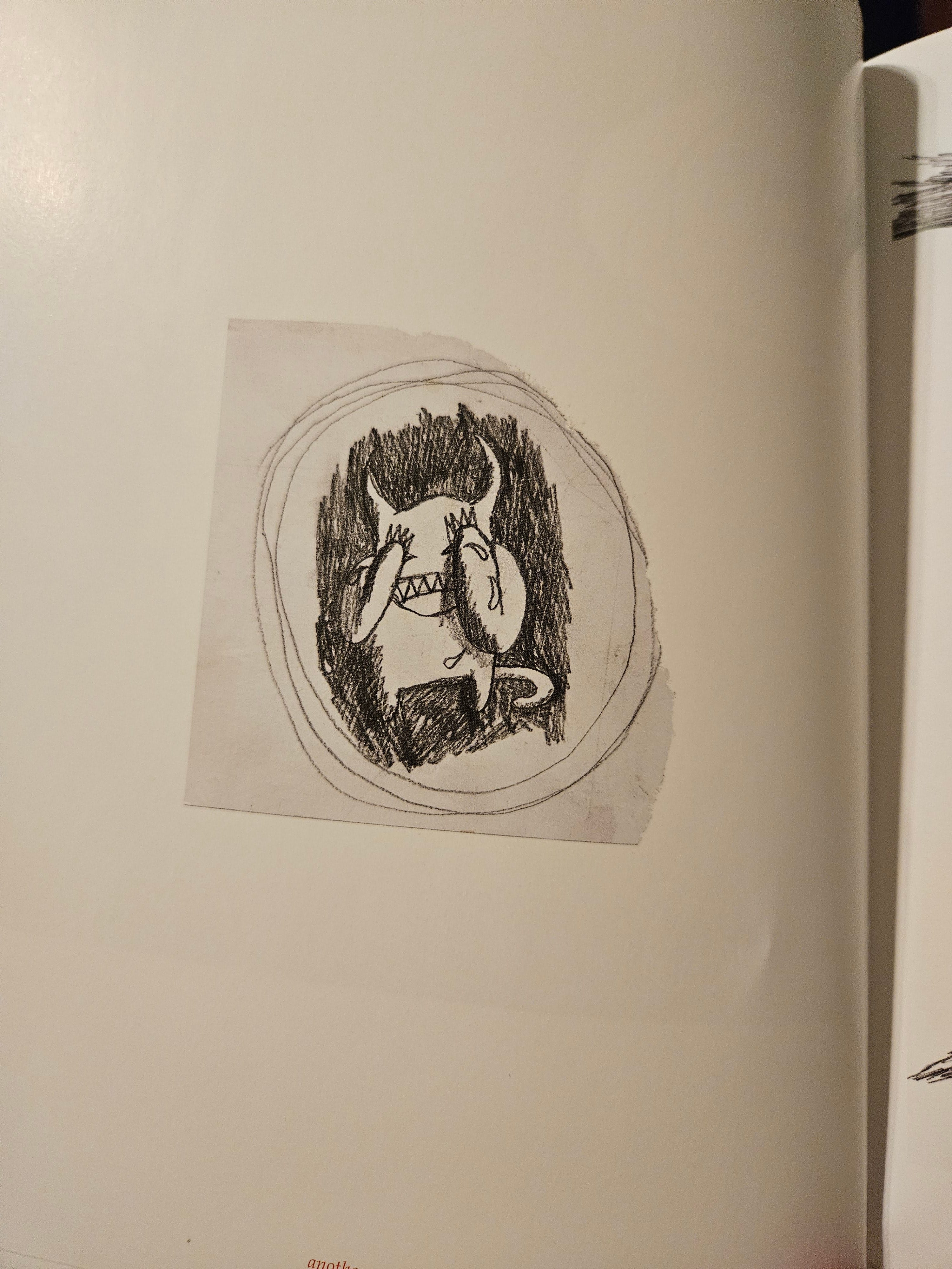 I Chose a Page of Artwork From 